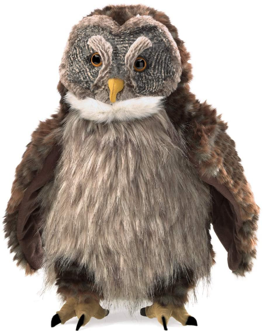 Folkmanis Hooting Owl Hand Puppet