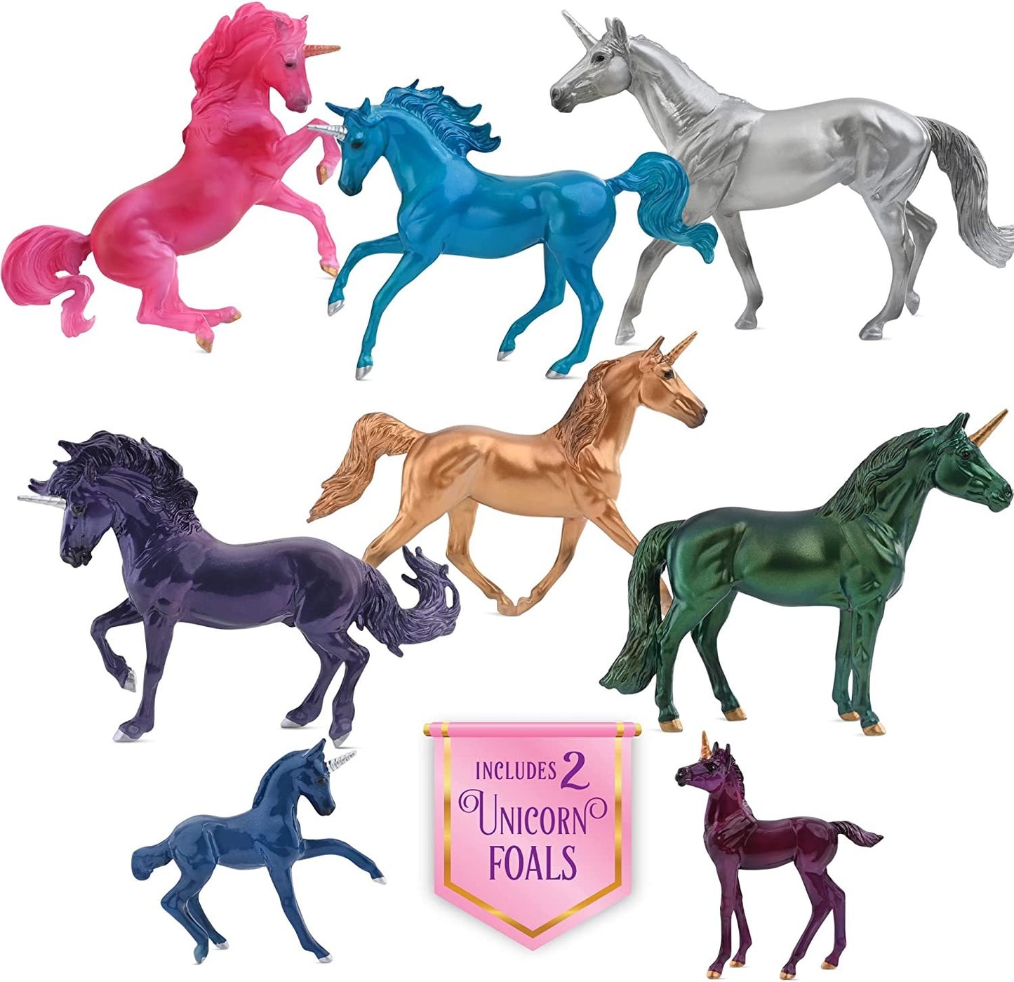 Breyer Sparkling Splendor Unicorn Collection