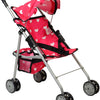 New York Doll Stroller - Heart Print