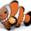 Eugy 3D Cardboard Model Kit Clownfish