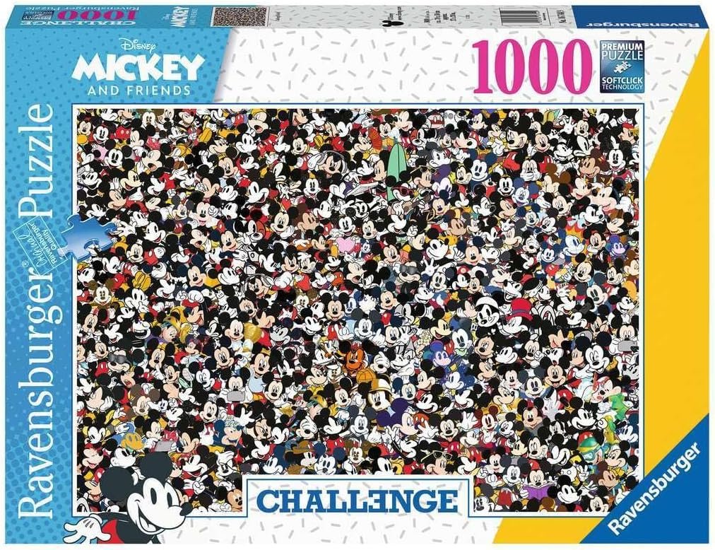 Ravensburger Mickey and Friends Challenge 1000 pc Puzzle