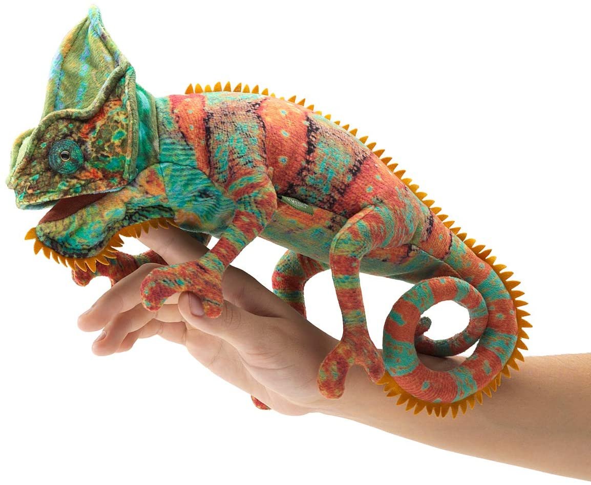 Folkmanis Small Chameleon Puppet