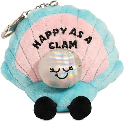 Punchkins - Bites Happy as a Clam! Backpack Plushie