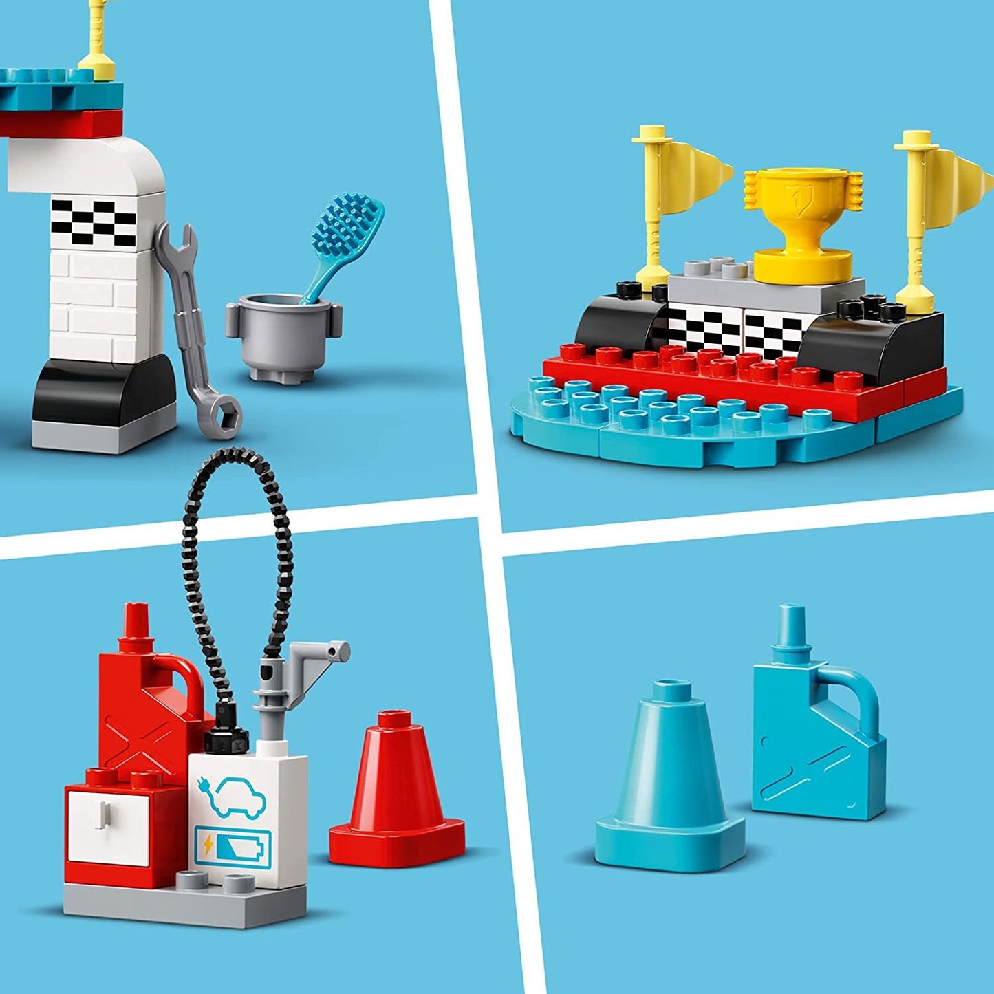 LEGO DUPLO Town Race Cars 10947 Cool Car-Race