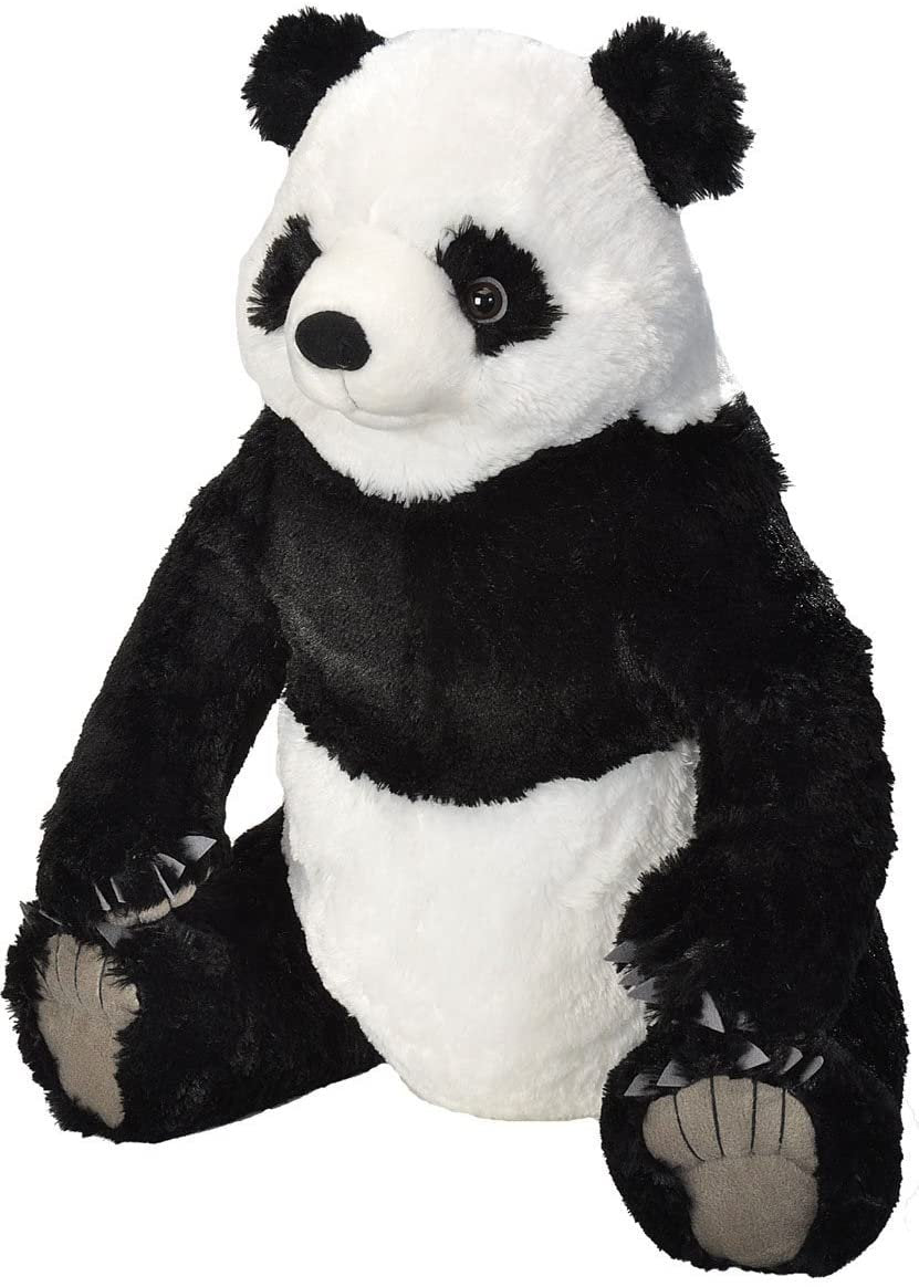 Wild Republic Jumbo Panda Sitting  30" Stuffed Toy   -