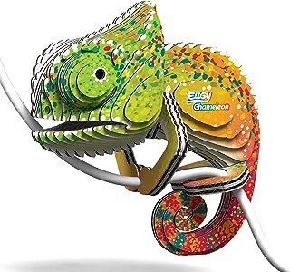 EUGY Chameleon 3D Cardboard Model Kit #075