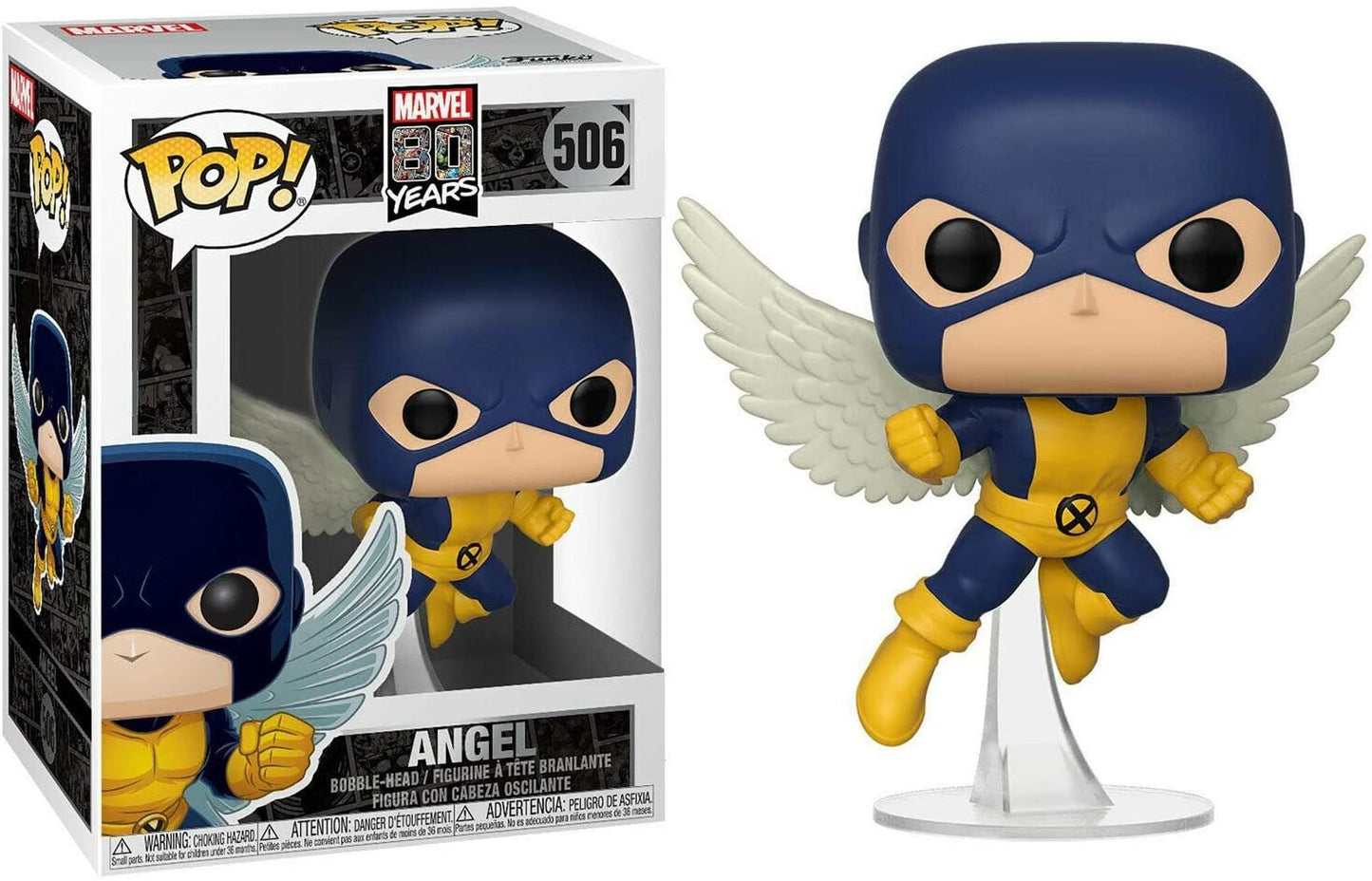 Funko Pop! Marvel Angel #506 80th Anniversary