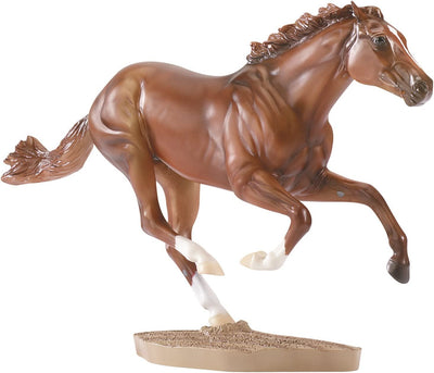Breyer Traditional Series Secretariat Horse with Base | Model Horse Toy | 13.5" x 9.5" | 1:9 Scale