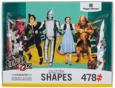 Wizard of Oz Yellow Brick Road Shaped Puzzle, 478 Pieces