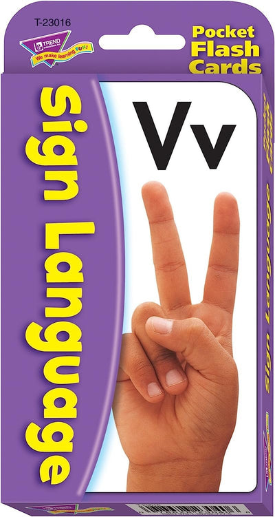 Pocket Flashcards Sign Language Flashcards