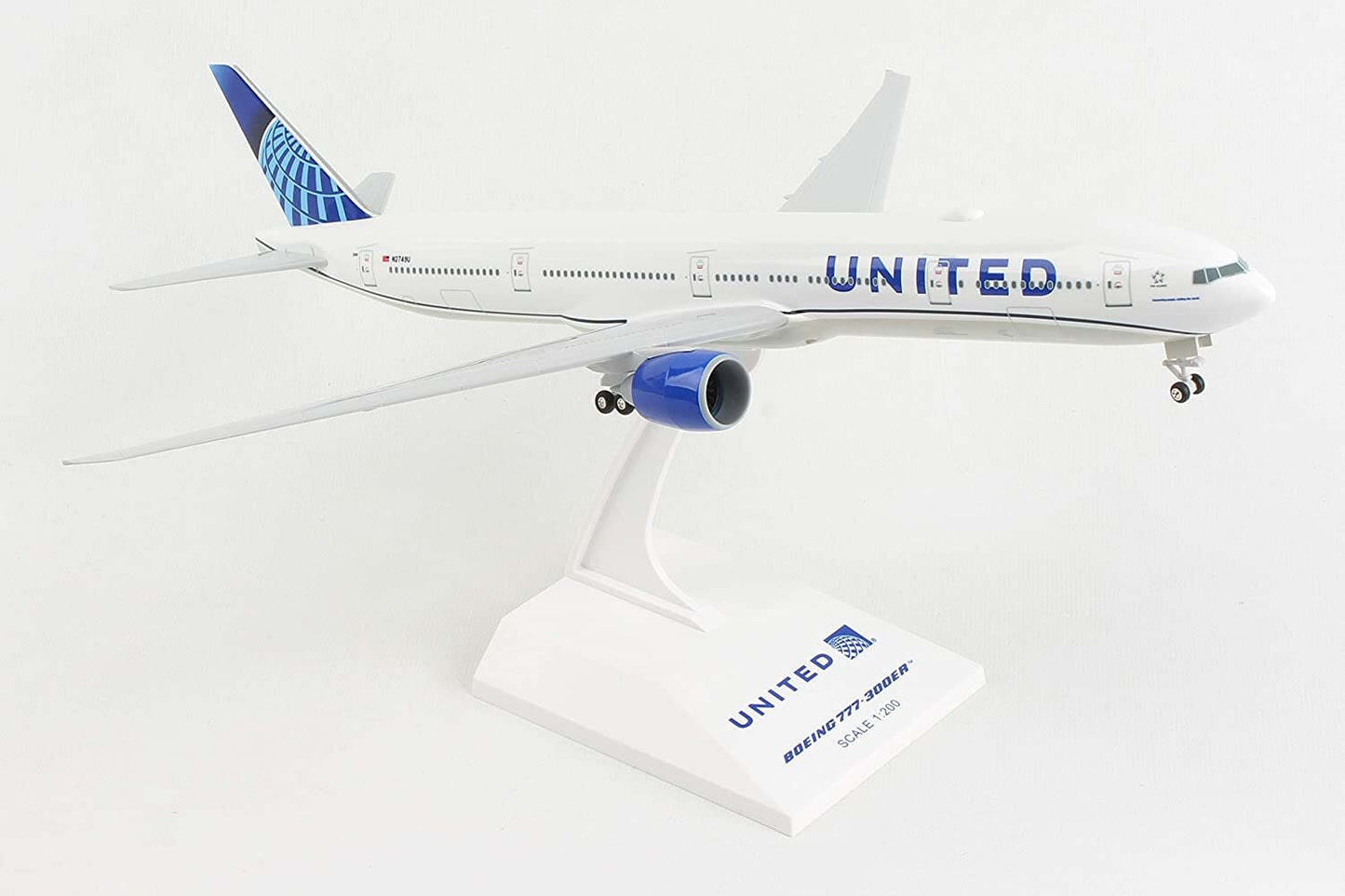 Daron Skymarks United 777-300 1/200 W/GEAR