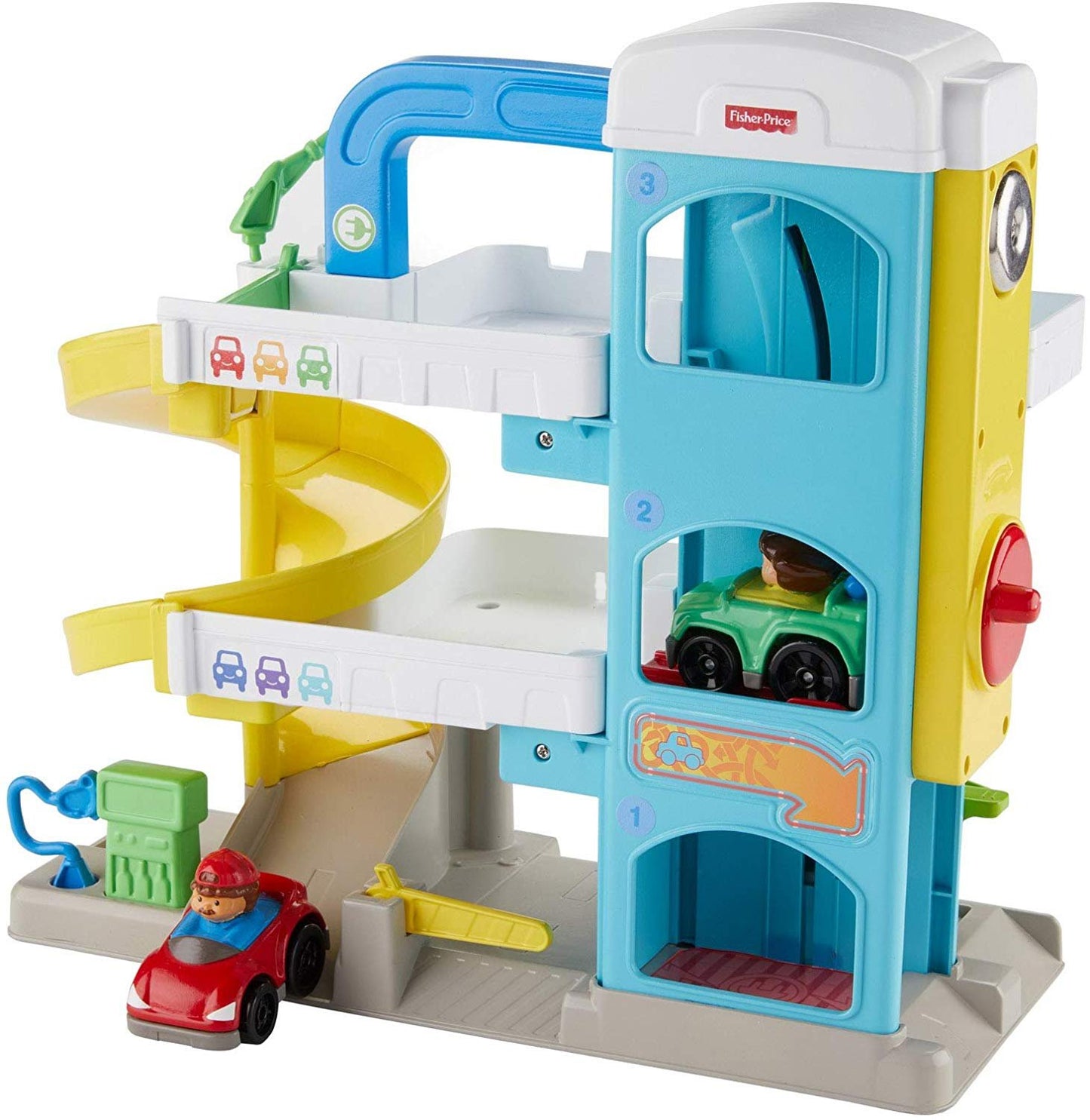 Little Peoples Garage Playset