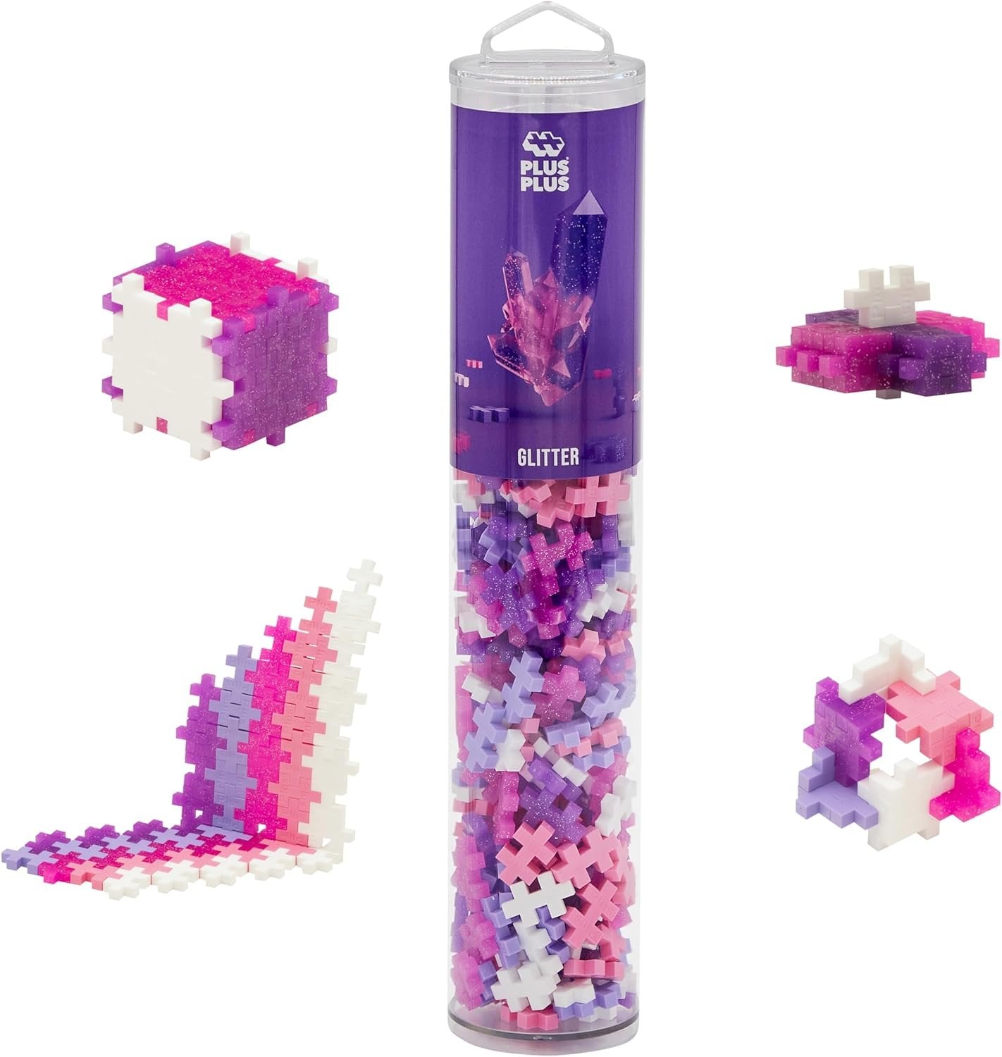 Plus Plus Go!  Glitter Mix 240 Pc Building Set