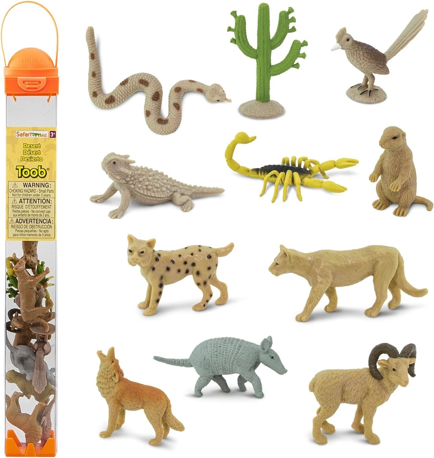 Safari Ltd. Desert Toob of Animals – Christy’s Toy Outlet