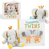 We Are Twins: Book with 2 Elephant Plush