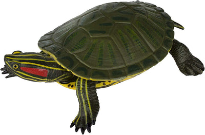 Safari Ltd Red Eared Slider Turtle Toy Figure
