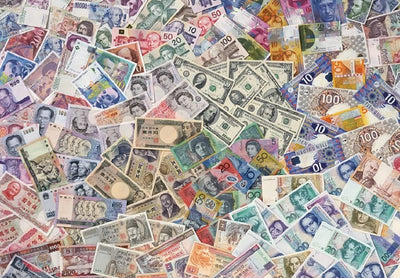 Puzzlelife World Paper Money 1000 Piece Jigsaw Puzzle