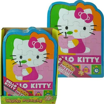 Hello Kitty Wood Puzzle 12 pcs