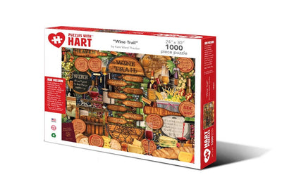 Hart Puzzles - Wine Trail by Kate Ward Thacker
