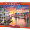 CASTORLAND by Bridge Toys - 500 Piece Jigsaw Puzzle, Venice at Sunset, Italy, European puzzle, Italy puzzle, Adult Puzzles, Castorland B-52479