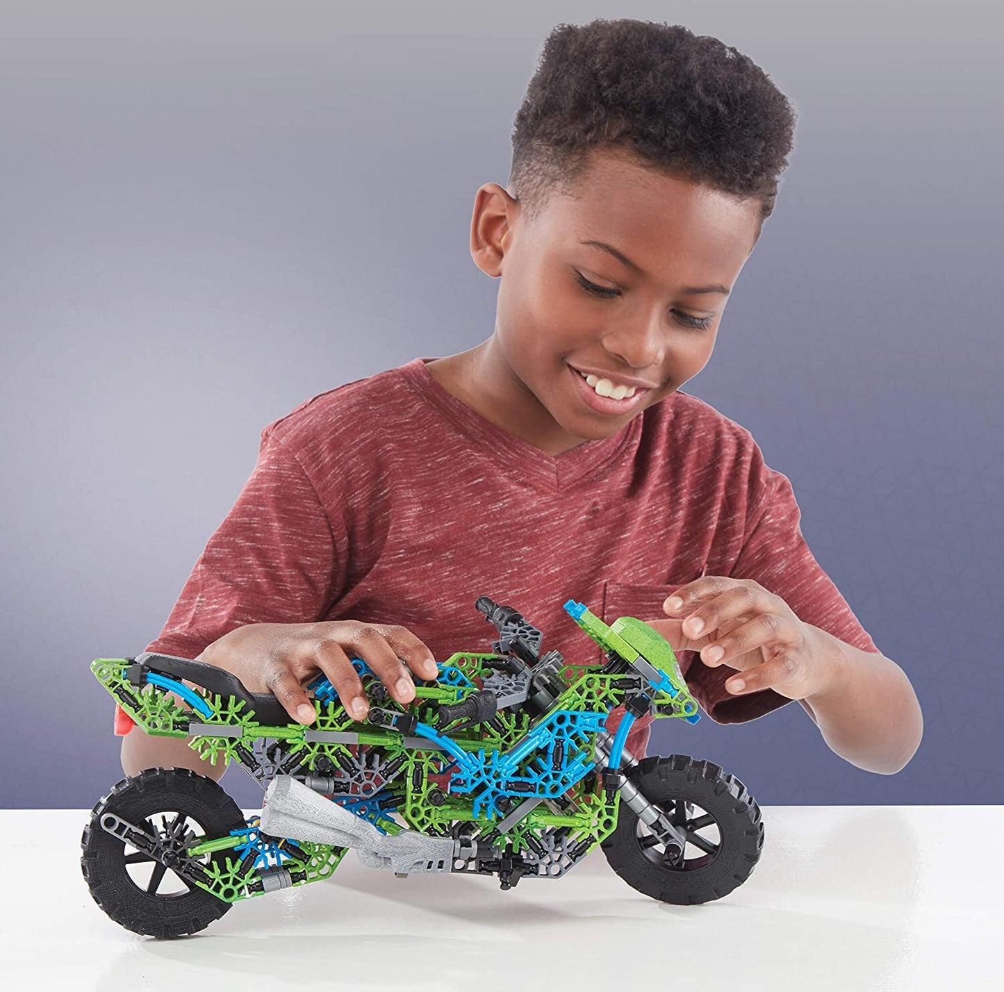 K'nex Building Set Mega Motorcycle