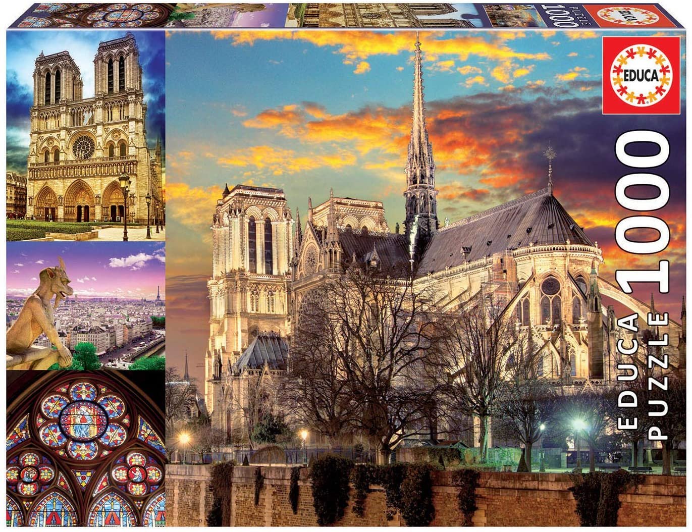 Educa 1000pc Notre Dame Collage