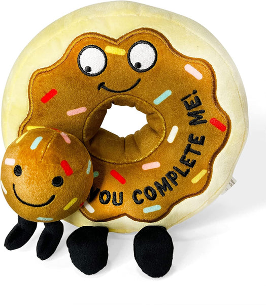 PunchkinsYou Complete Me Donut Plushie Meme