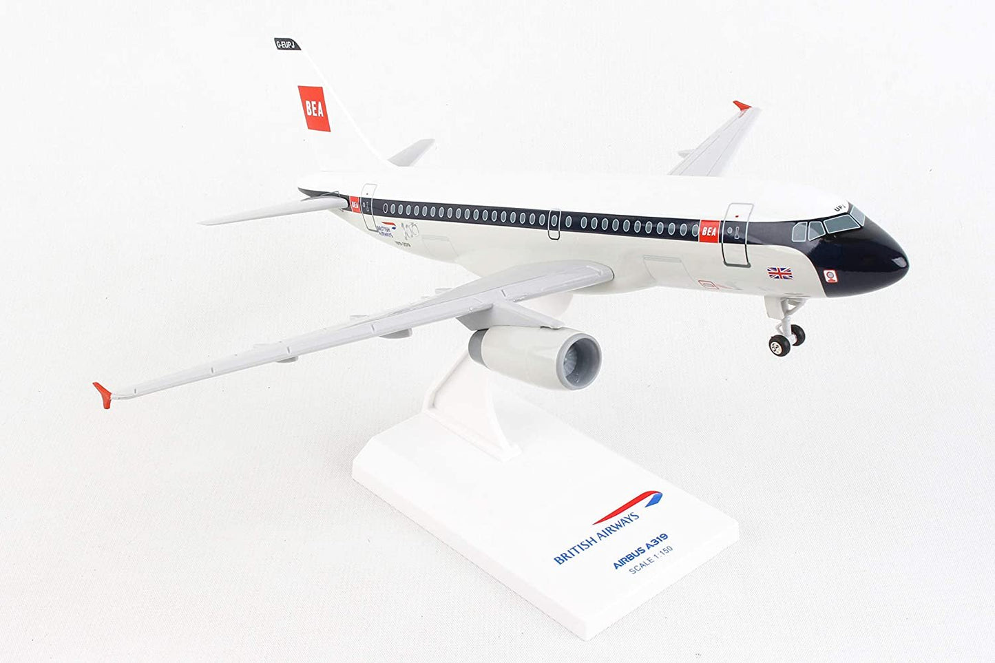 Daron Worldwide Skymarks British A319 1/150 W/GEAR Bea Retro