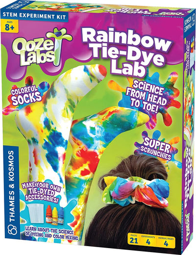 Thames & Kosmos Ooze Labs Rainbow Tie- Dye Lab