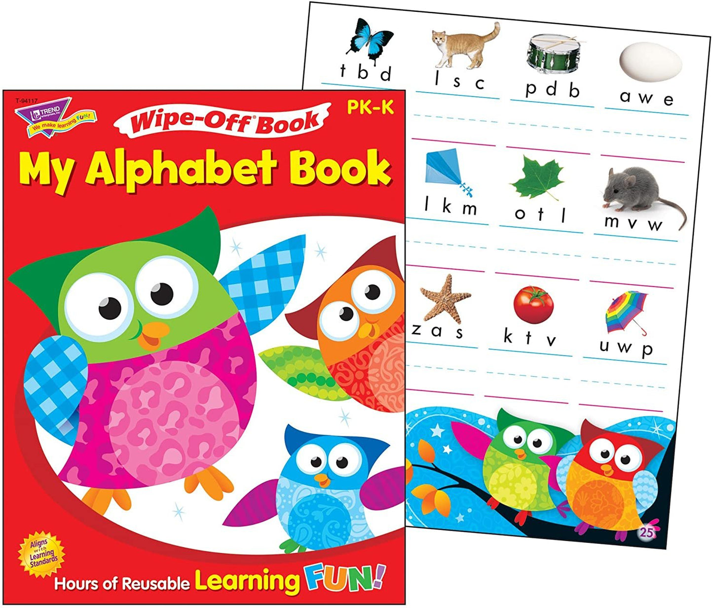 Trend Wipe-Off Workbook My Alphabet Book