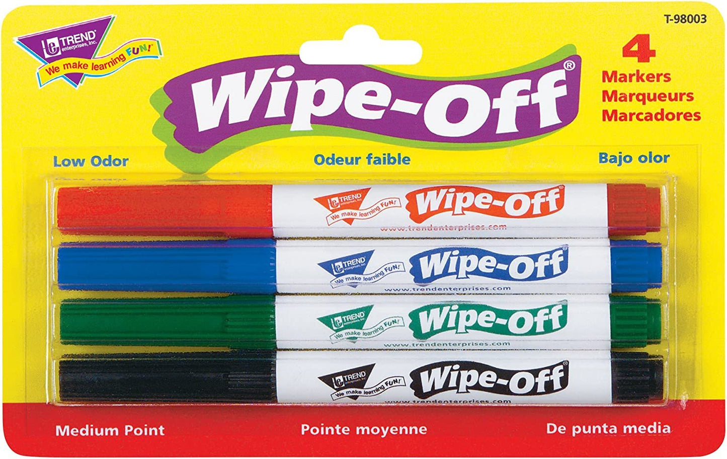 Trend Wipe Off Marker Set