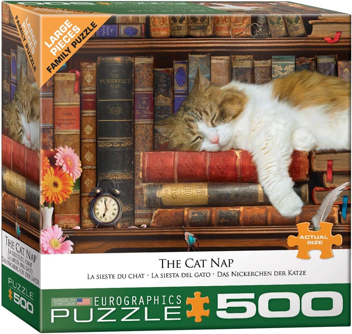 Eurographics The Cat Nap 500pc Puzzle