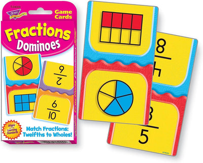 Pocket Flashcards Fractions Dominoes