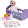 Kidoozie Lullaby Baby Playset - Soft Body Doll and Crib