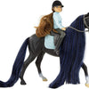 Breyer Horses Freedom Series Horse and English Rider SetJet and Charlette - Thoroughbread and English Rider