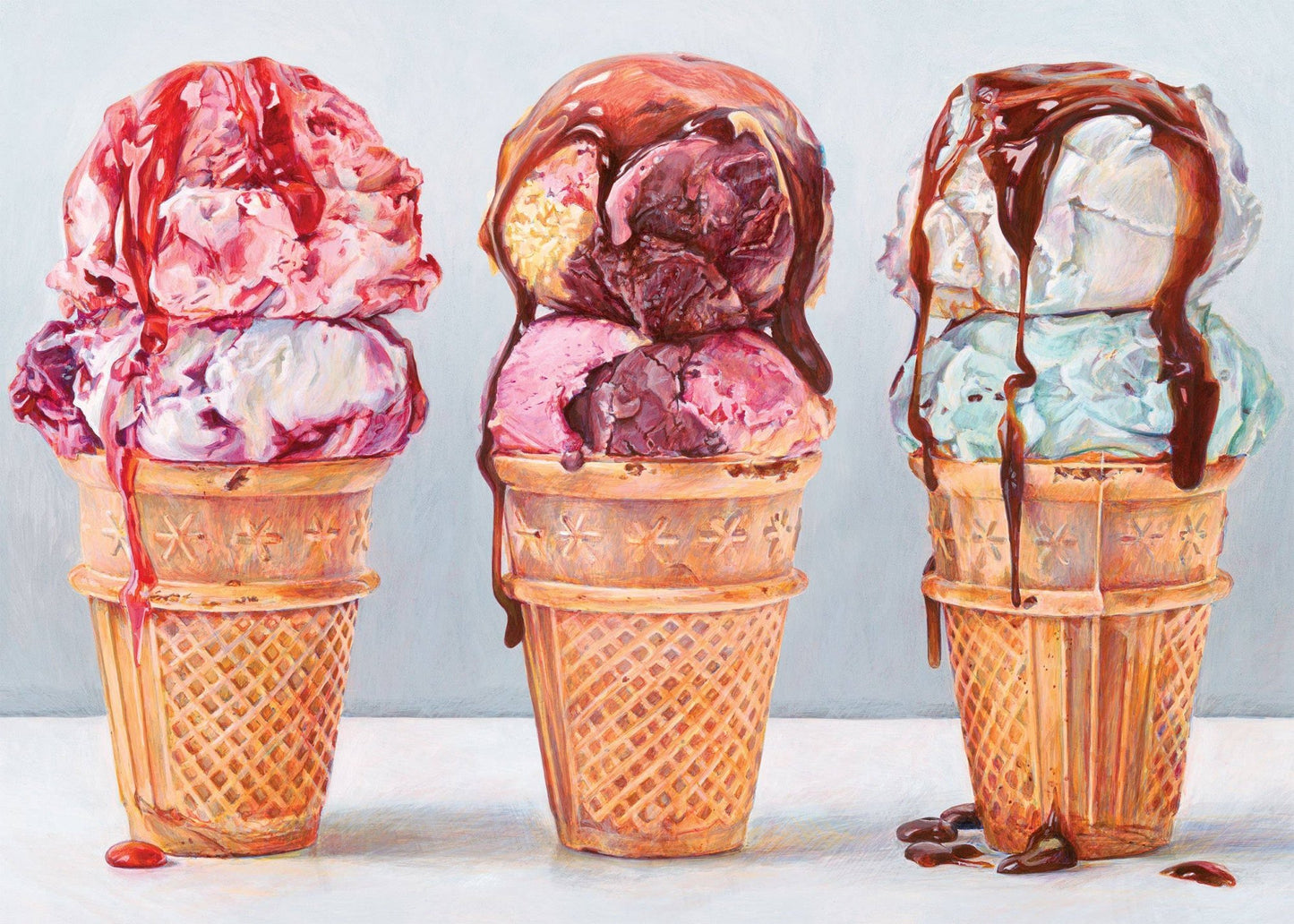 Colorcraft Ice Cream Cones 1000 pc Puzzle