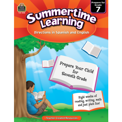 Summertime Learning Spanish / English Workbook