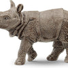 Schleich Baby Indian Rhinocerous Toy Figurine