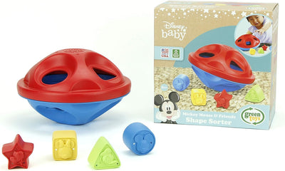 Green Toys Disney Baby Mickey Shape Sorter