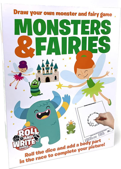 Monsters and Fairies Roll and write Game