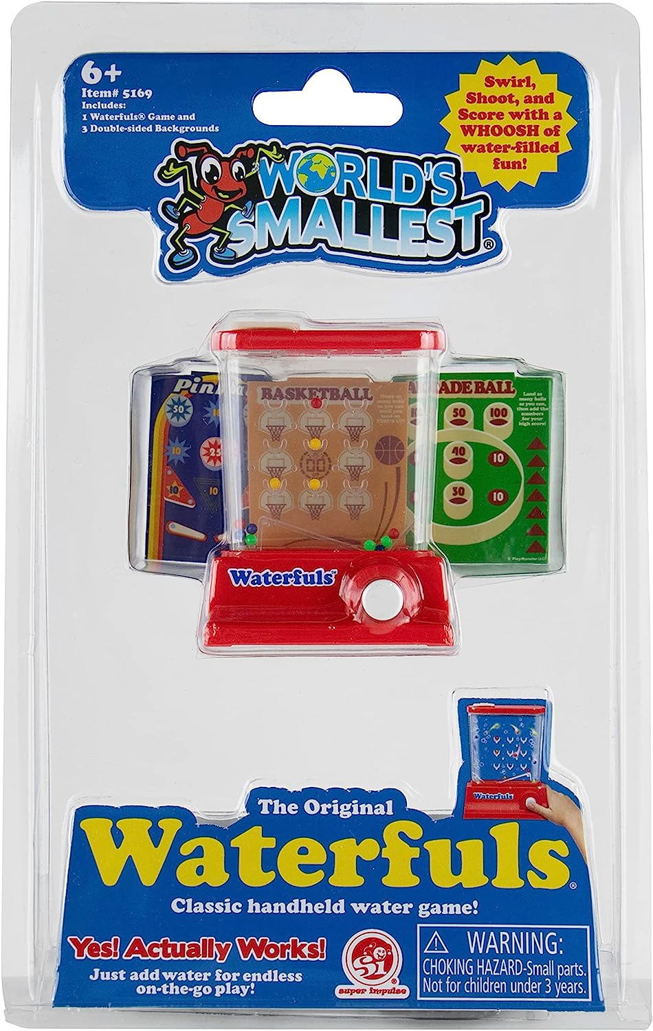 Super Impulse World's Smallest Waterfuls