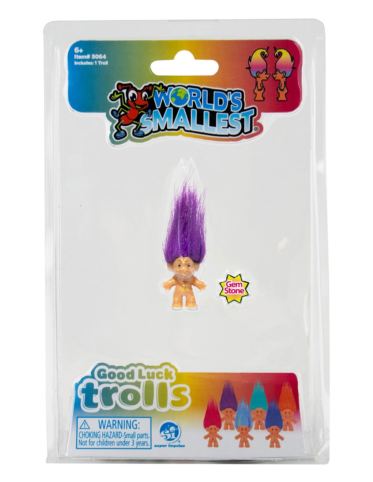 World's Smallest Good Luck Trolls