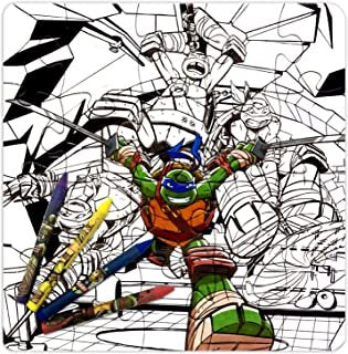 Teenage Mutant Ninja Turtles Color Your Own Puzzle w/ Crayons