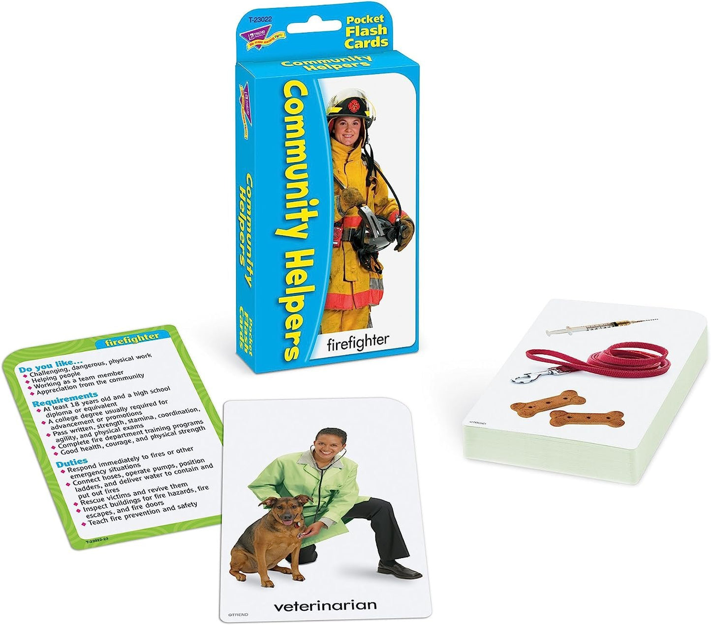 Pocket Flashcards Community Helpers Flashcards