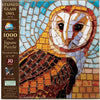 Sunsout 1000 pc Stained Glass Barn Owl Puzzle