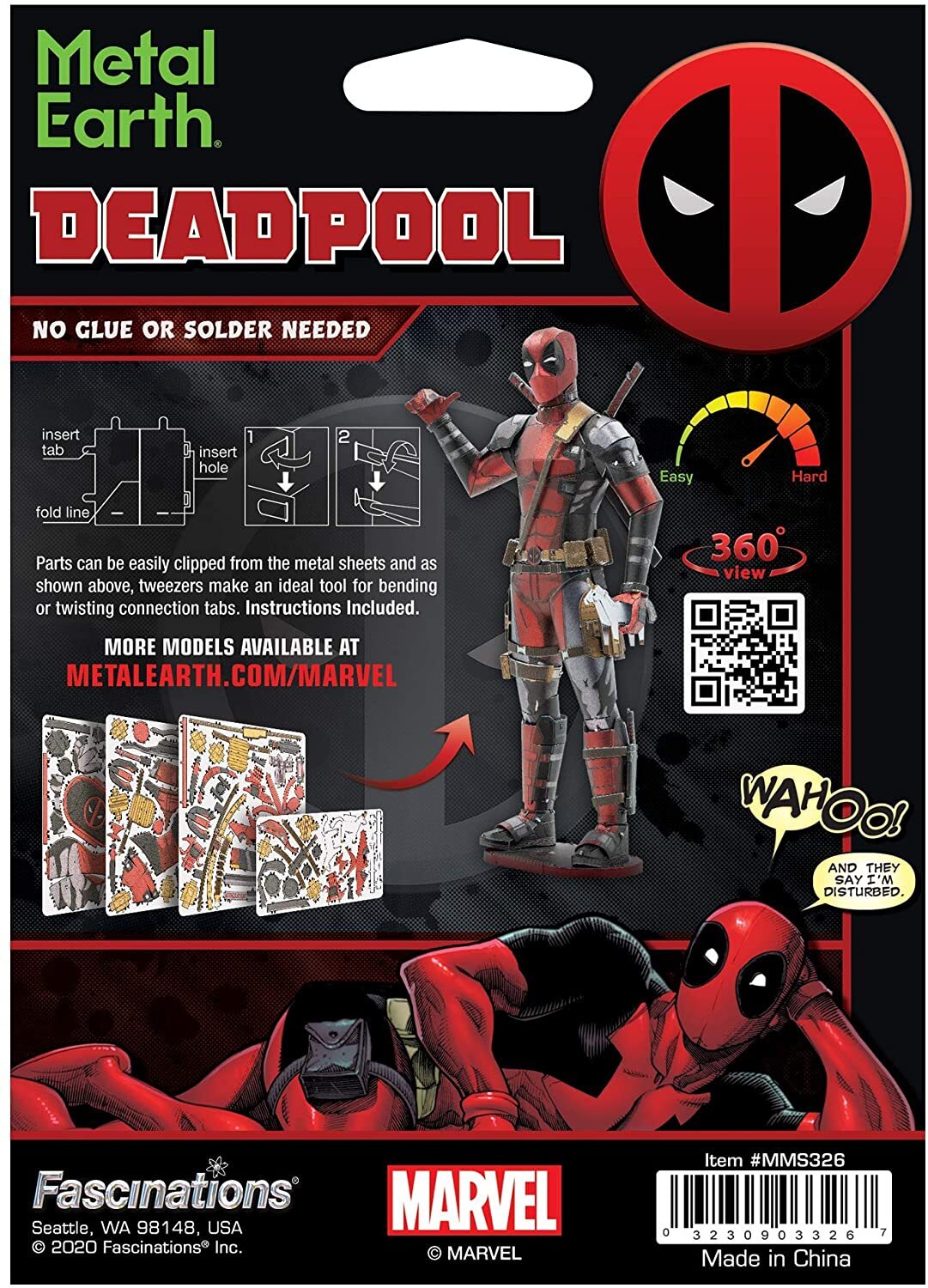 Metal Earth Deadpool