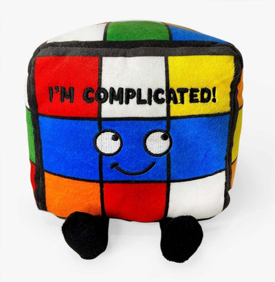 PUNCHKINS - I'm Complicated Puzzle Cube Plushie Plushie Meme