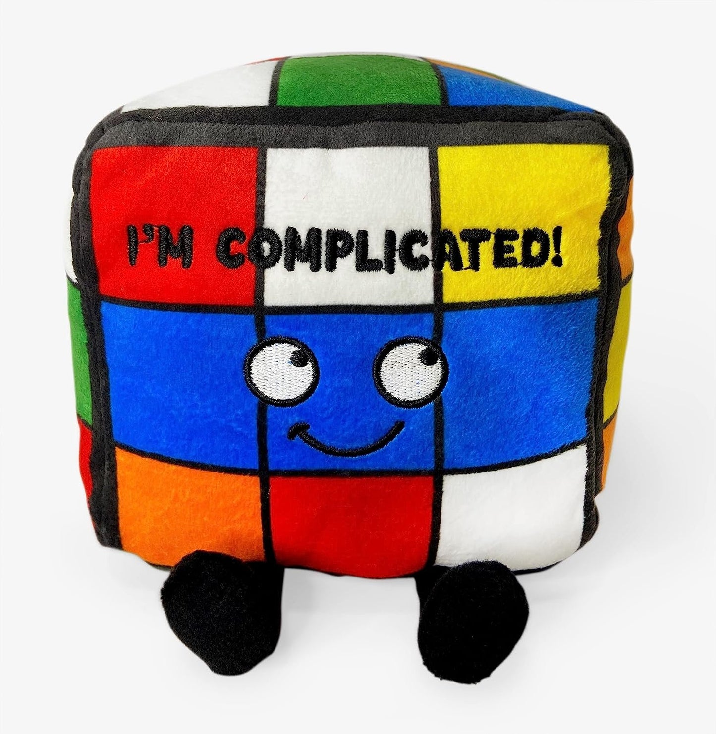 PUNCHKINS - I'm Complicated Puzzle Cube Plushie Plushie Meme