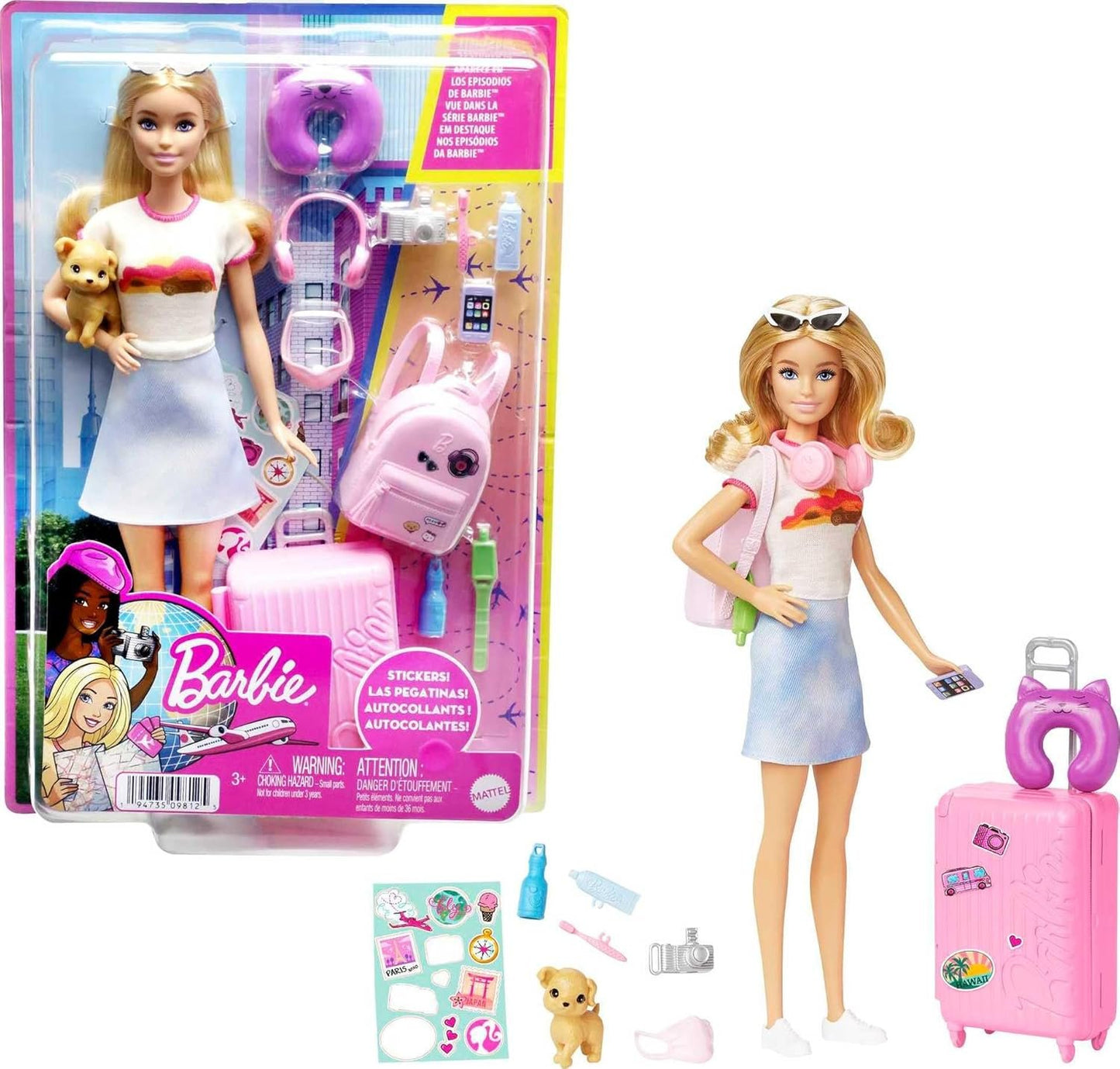 Barbie Traveller Set