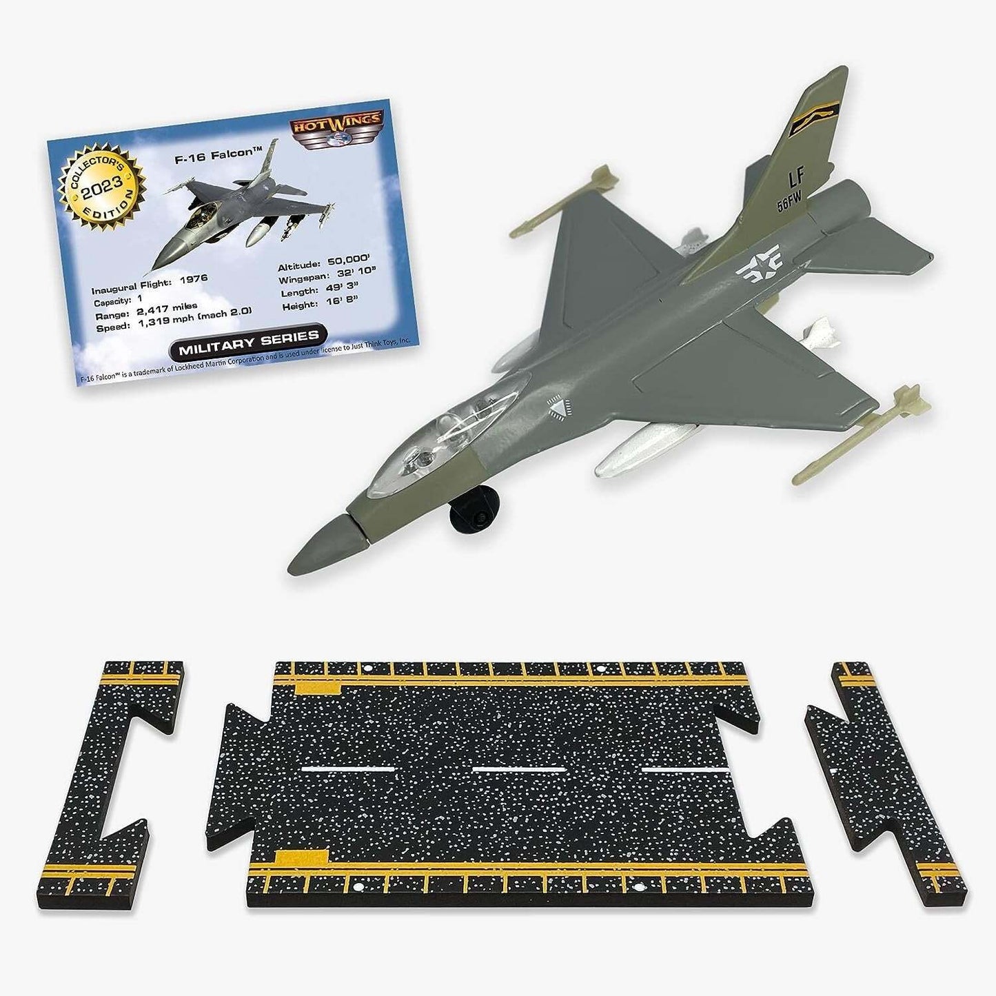 HotWings Military Series F-16 Falcon